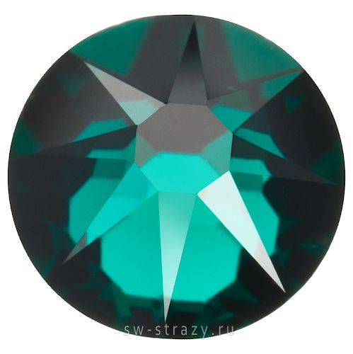 Стразы горячей фиксации 2078 ss 12 Emerald HF