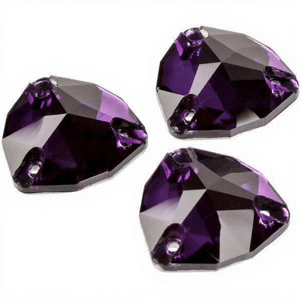 YHB 3778 12*12 mm Amethist