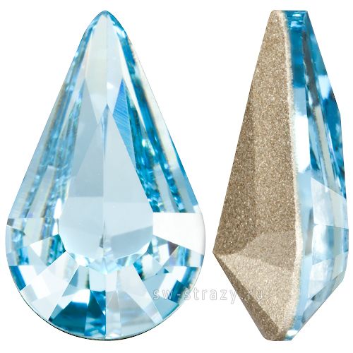 Кристаллы 4328 8,0x4,8 mm Aquamarine