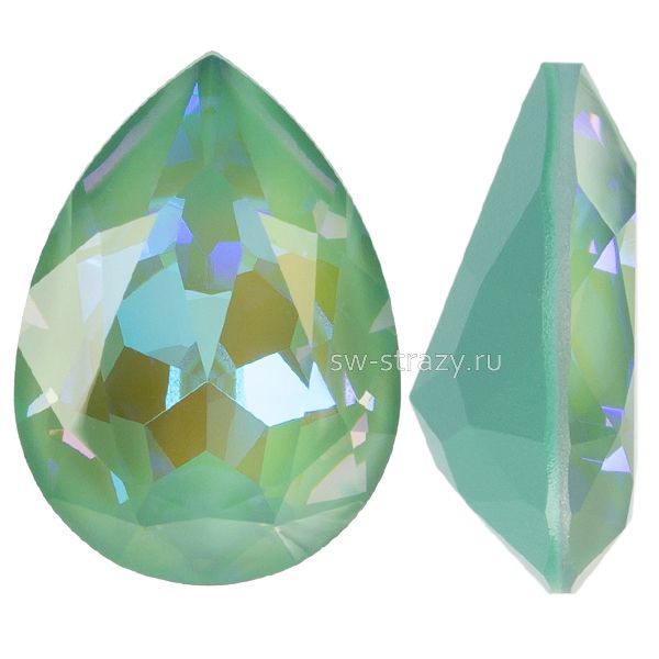 Кристаллы 4320 18x13 mm Crystal Silky Sage Delite