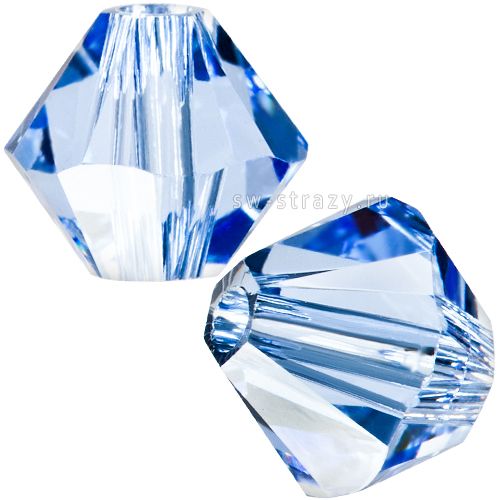 Бусины 5328 5 mm Light Sapphire