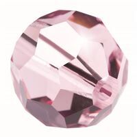 P Round Bead 5000 4 mm lt.ameth