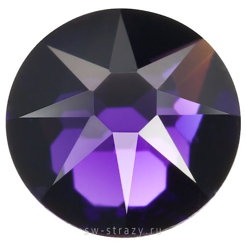 Стразы горячей фиксации 2078 ss 16 Purple Velvet HF